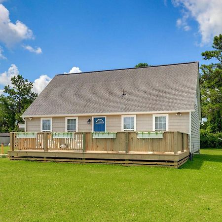 The Willowberry House With Deck And Grill! Harkers Island Bagian luar foto